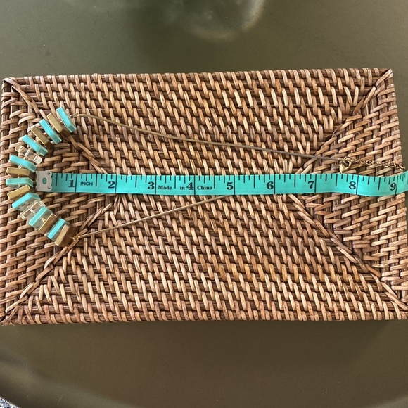 Kate Spade Turquoise and Gold Necklace - Picture 6 of 6